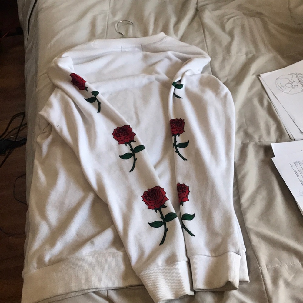 Forever 21 Flower Long Sleeve